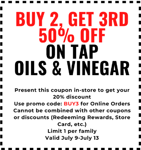 olive-and-oil-coupon-july-2020 | Westview Promenade - Shopping in ...